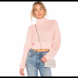 New Lovers + Friends Woman’s Knit Crop Sweater NWT